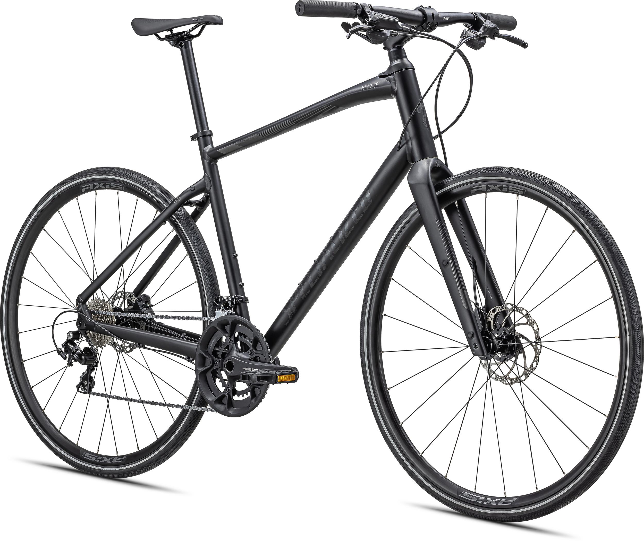 Bicicletas Urbanas Specialized Sirrus 4.0 Satin Black/Smoke/Black Reflective