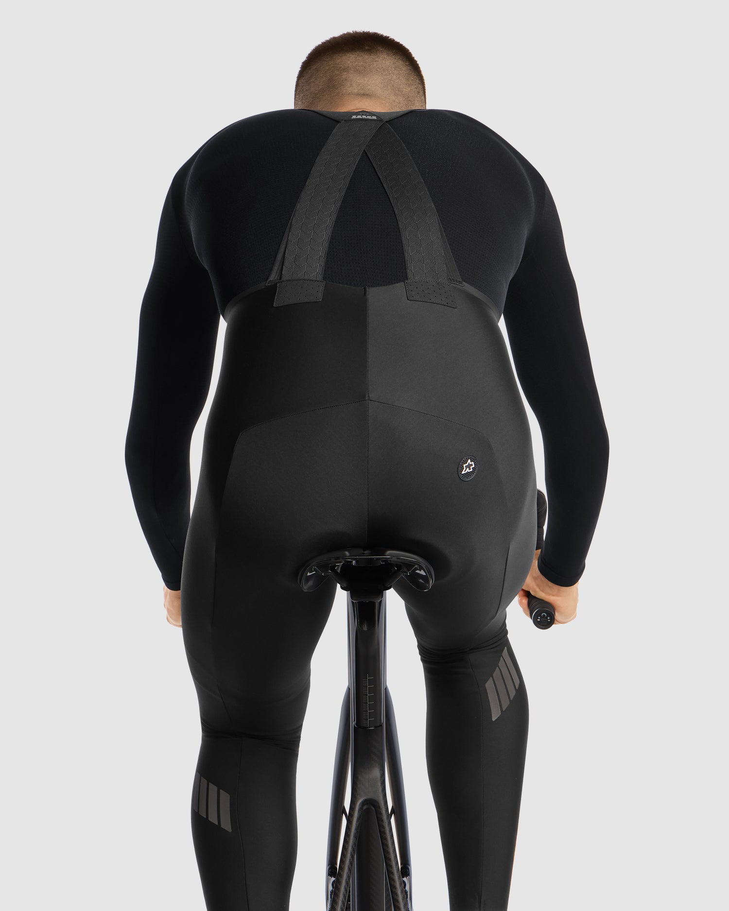 Assos Thermobooster Endurance LS S11 Culote Largo Tirantes Sin Badana Negro #6