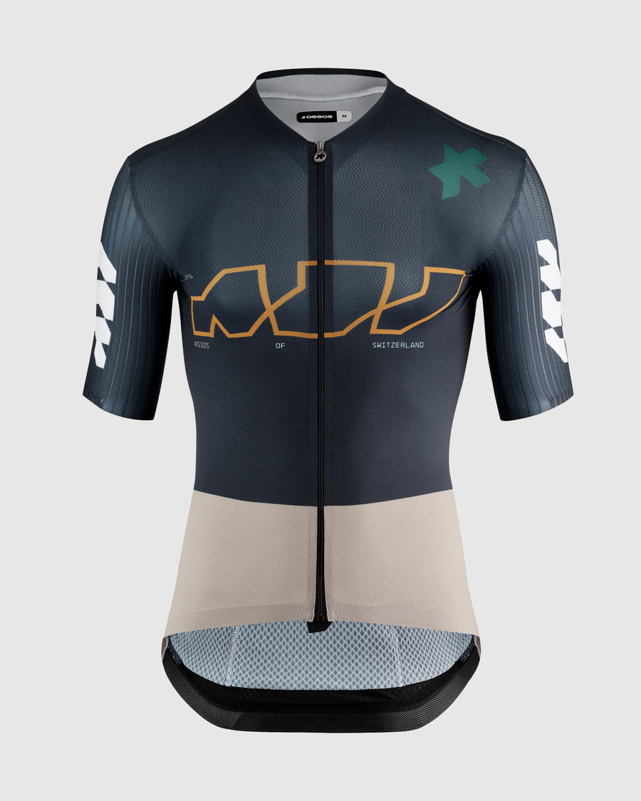 Maillot Manga Corta Assos Equipe RS Something To Say Excellence Blue