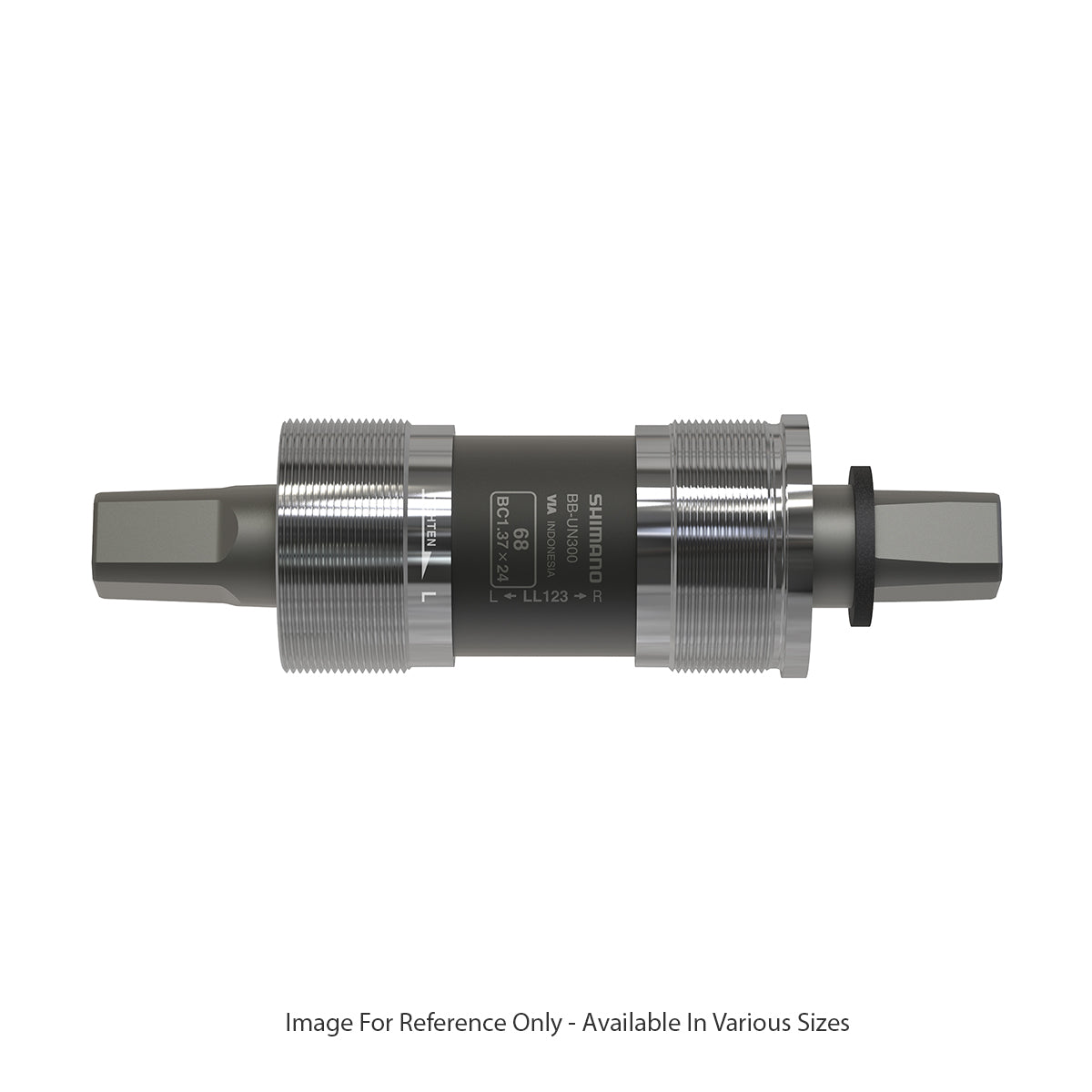 Eje Pedalier Shimano BB-UN300 Bsa Cuadradillo Negro