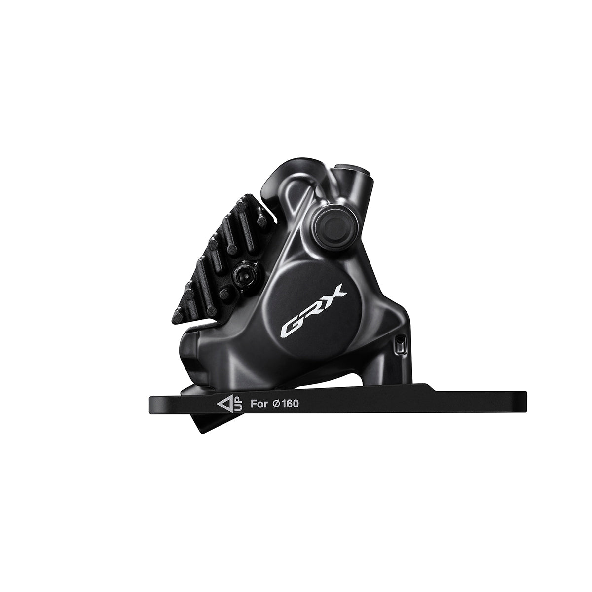 Kit Freno Disco Hidráulico Shimano GRX BR-RX820/ST-RX820 Delantero/Izquierdo Resina Aletas Adaptador 160mm Latiguillo 1000mm Negro