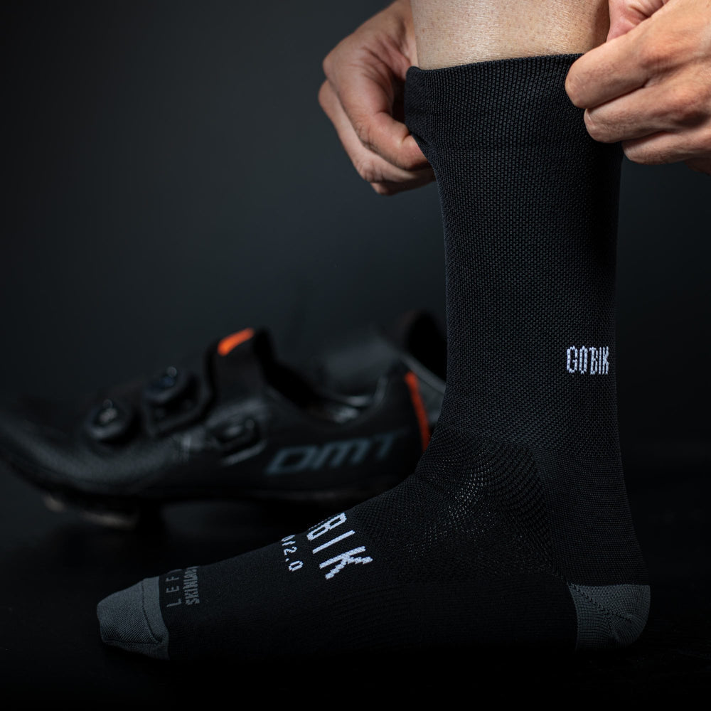 Calcetines Iro 2.0 Gobik Unisex Negro Logo #3