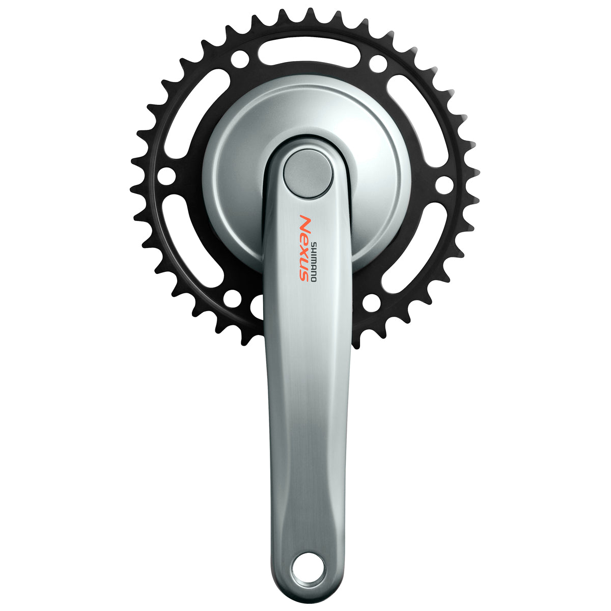 Juego Bielas/Plato Shimano Nexus FC-C6000 Square 38d Pedalier Plata