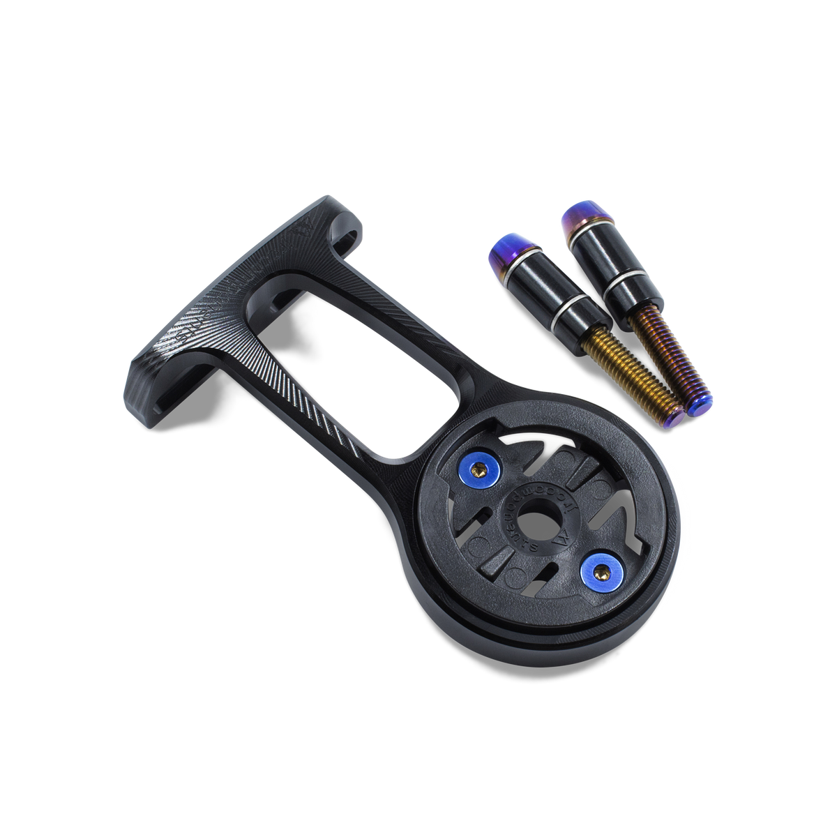 Soporte Potencia Ciclocomputador JRC Components Stealth+ Premium Garmin Burnt Blue