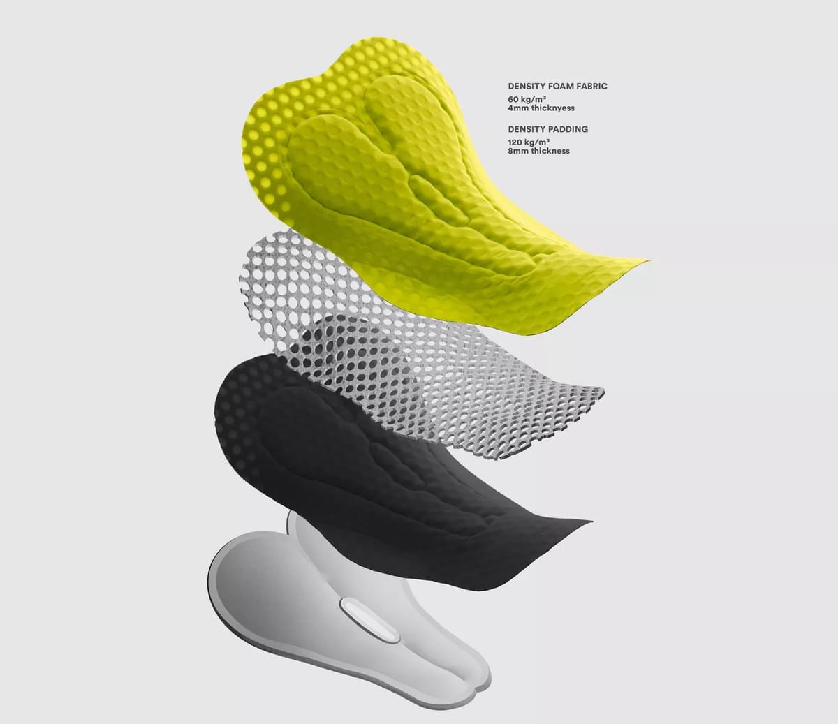 Hiru M Lab Culote Corto Tirantes Térmico Hombre Negro #4