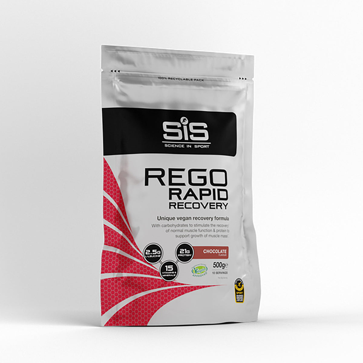 SIS REGO Polvo Recuperador Rápido 500g Chocolate