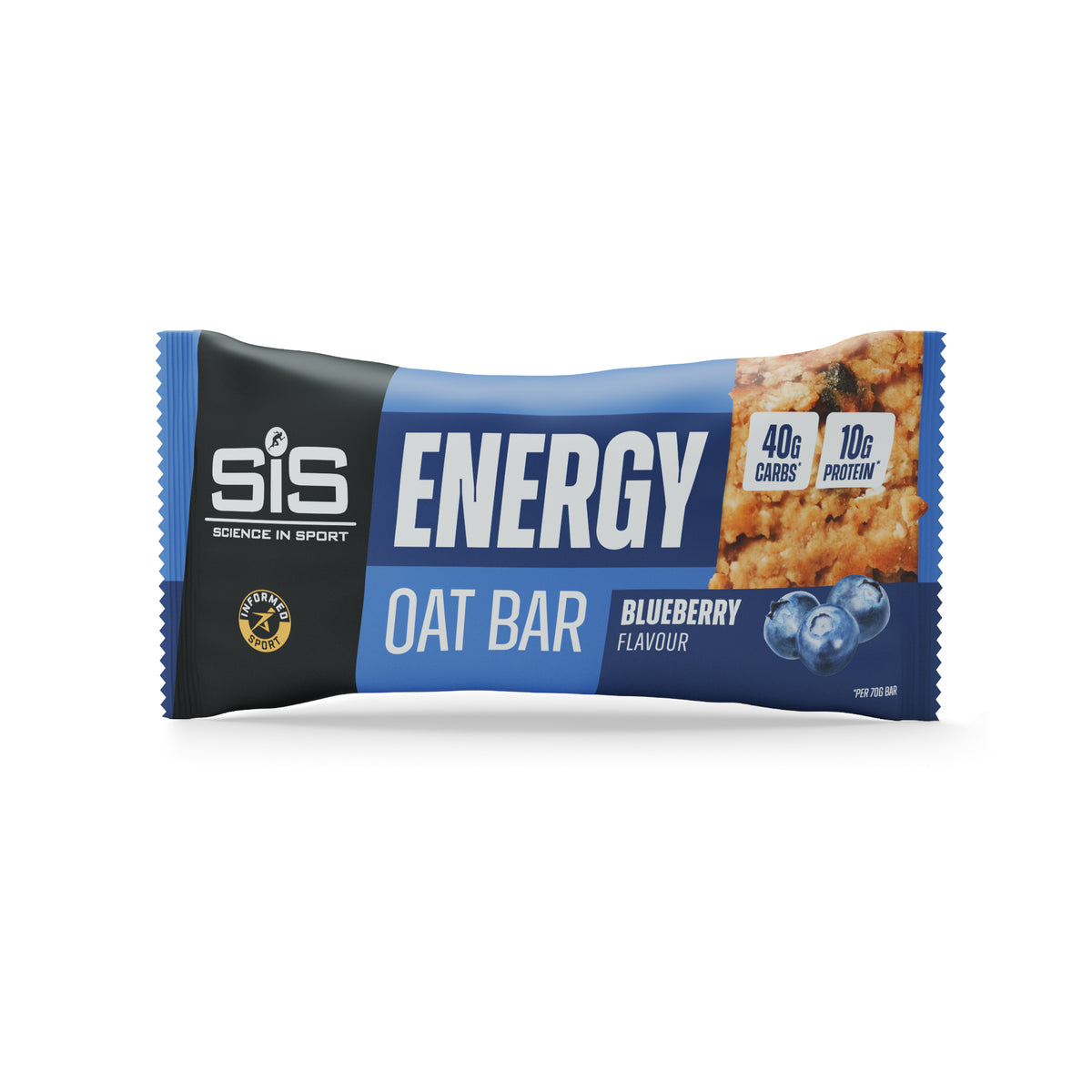 SIS GO Barrita Energética Avena 4x70g Arándanos