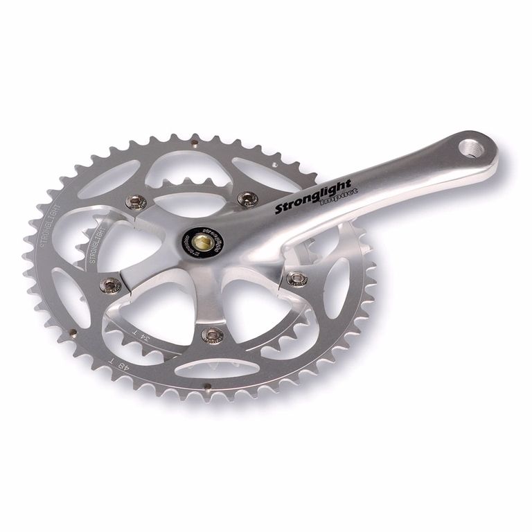 Juego Bielas/Platos Stronglight Impact 34/50d 170mm Plata
