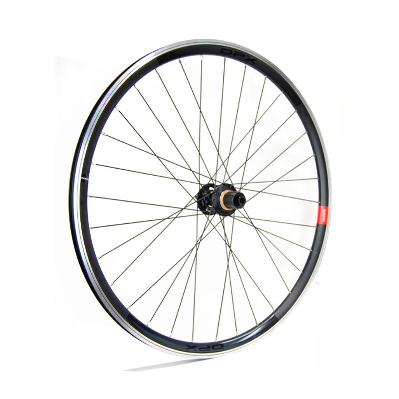 Rueda Trasera Gurpil Carretera New DPX Freno Disco 6 Agujeros Eje Pasante 12x142mm Shimano 11v Negro