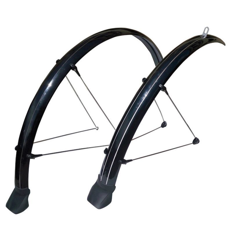Juego Guardabarros Stronglight Tour Tipo E 26 54mm Aluminio Negro