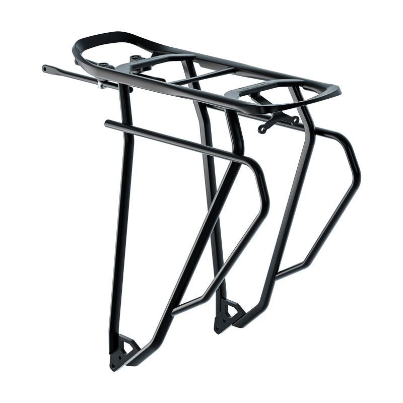 Portaequipajes Trasero Racktime Boostit 2.0 Tour 29 Snapit 2.0 Aluminio Negro