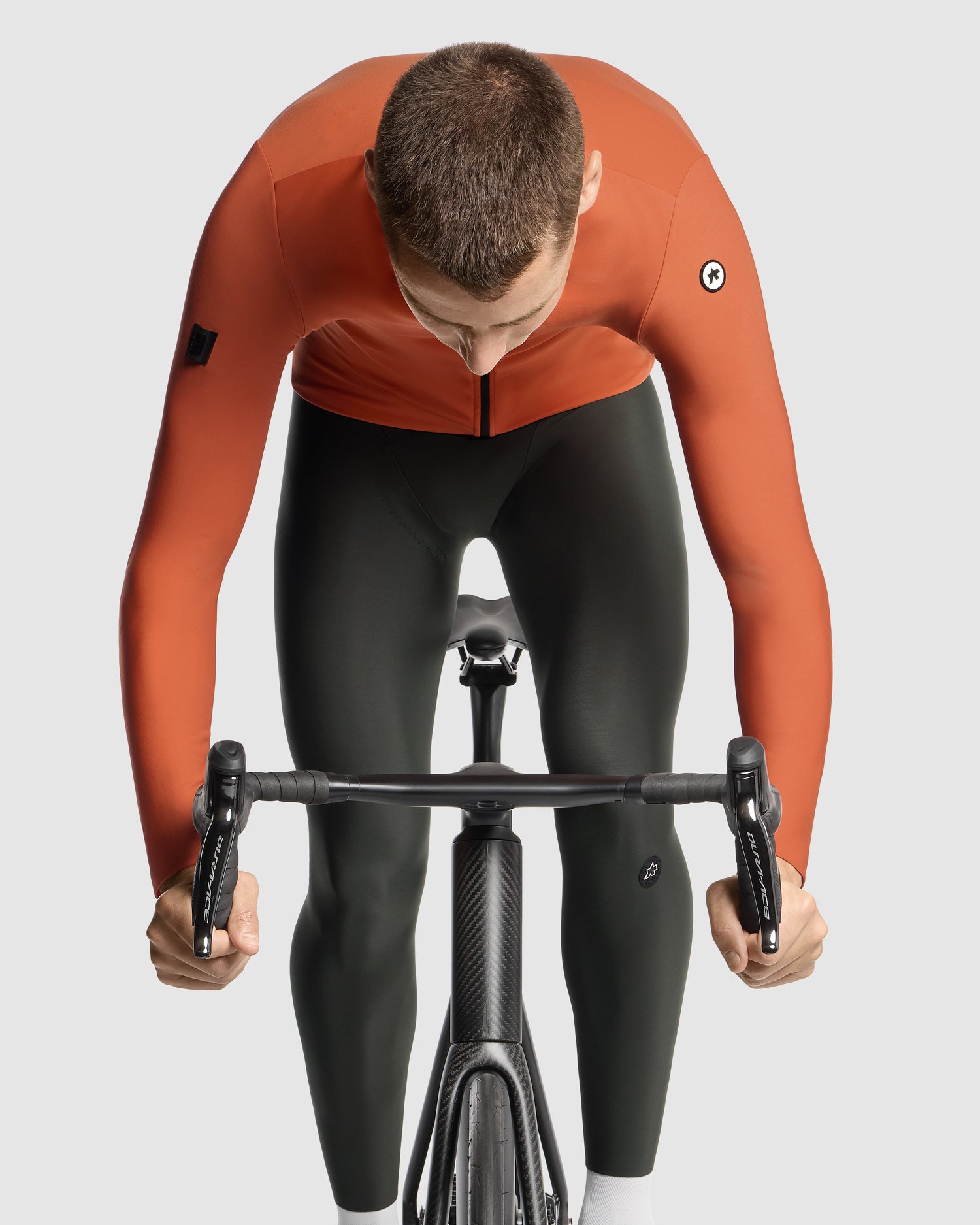 Assos Mille GT C2 Maillot Manga Larga Primavera/Otoño Rusty Brown #5