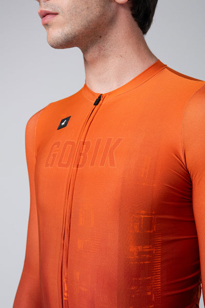 Maillot Manga Larga Cx Pro 3.0 Gobik Unisex Burnt Orange #5