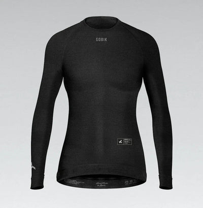 Camiseta Interior Manga Larga Winter Merino Gobik Mujer Coal