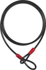 Abus Cobra 8/200 Cabo de Aço Preto