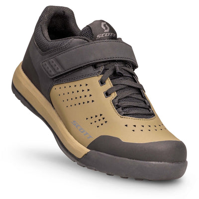 Zapatillas MTB Scott Shr/Alp Lace Strap Black/Fir Green