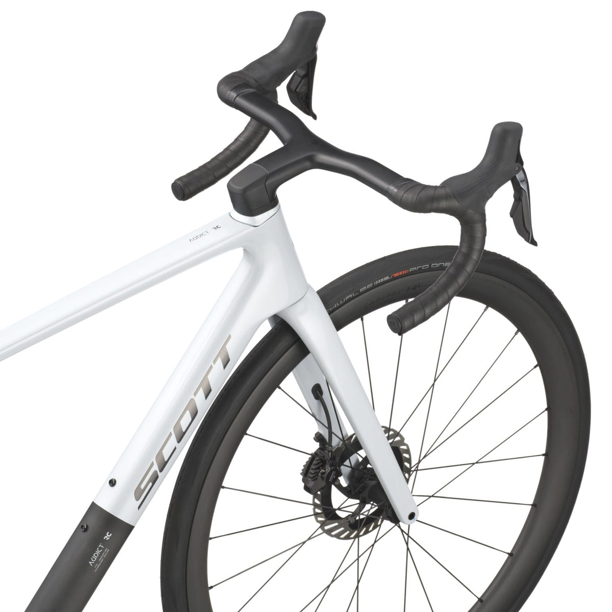 Scott Addict RC Pro 2026 Cumulus White/Carbon Black #3