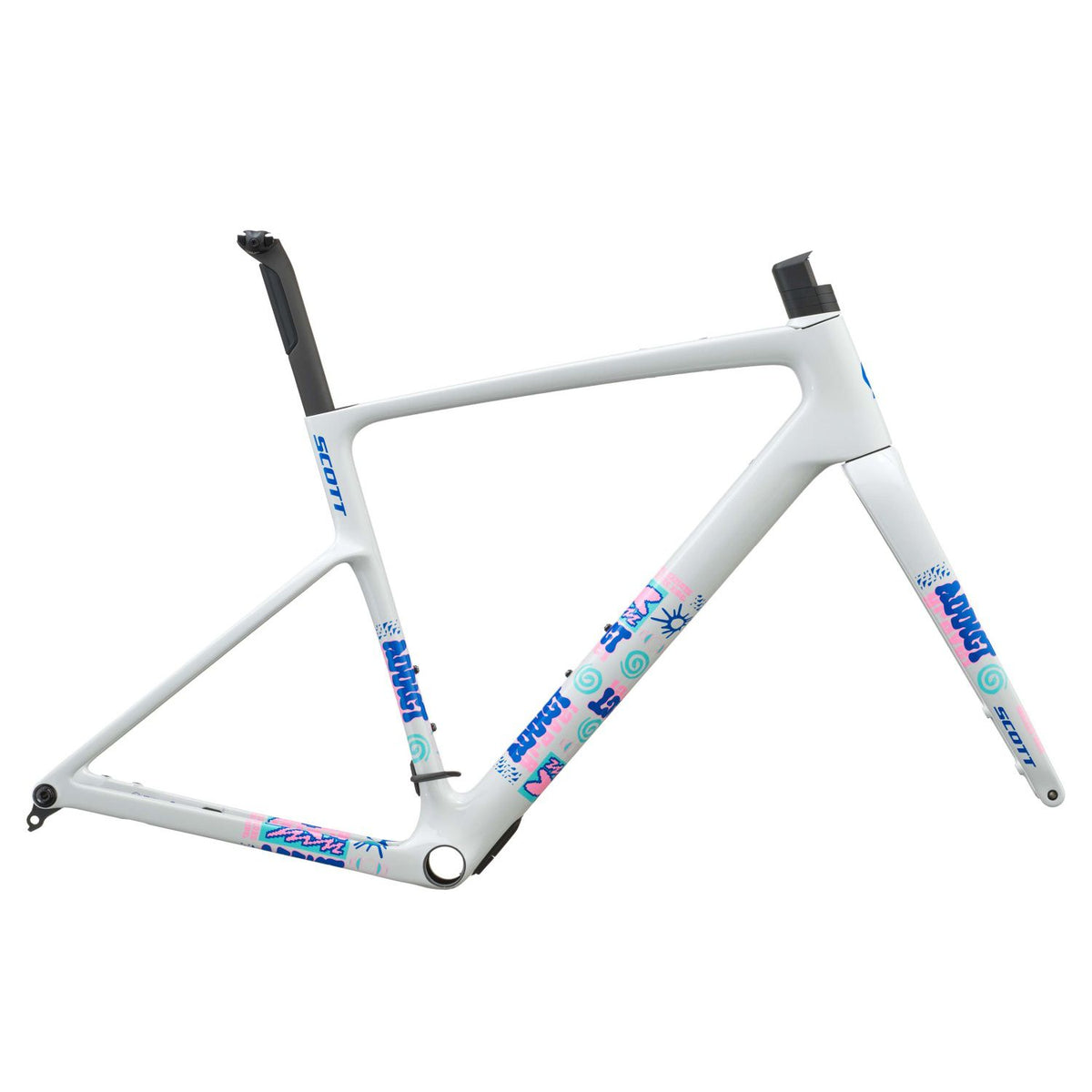 Cuadro Scott Addict Gravel 20 2027 Beluga Grey #2