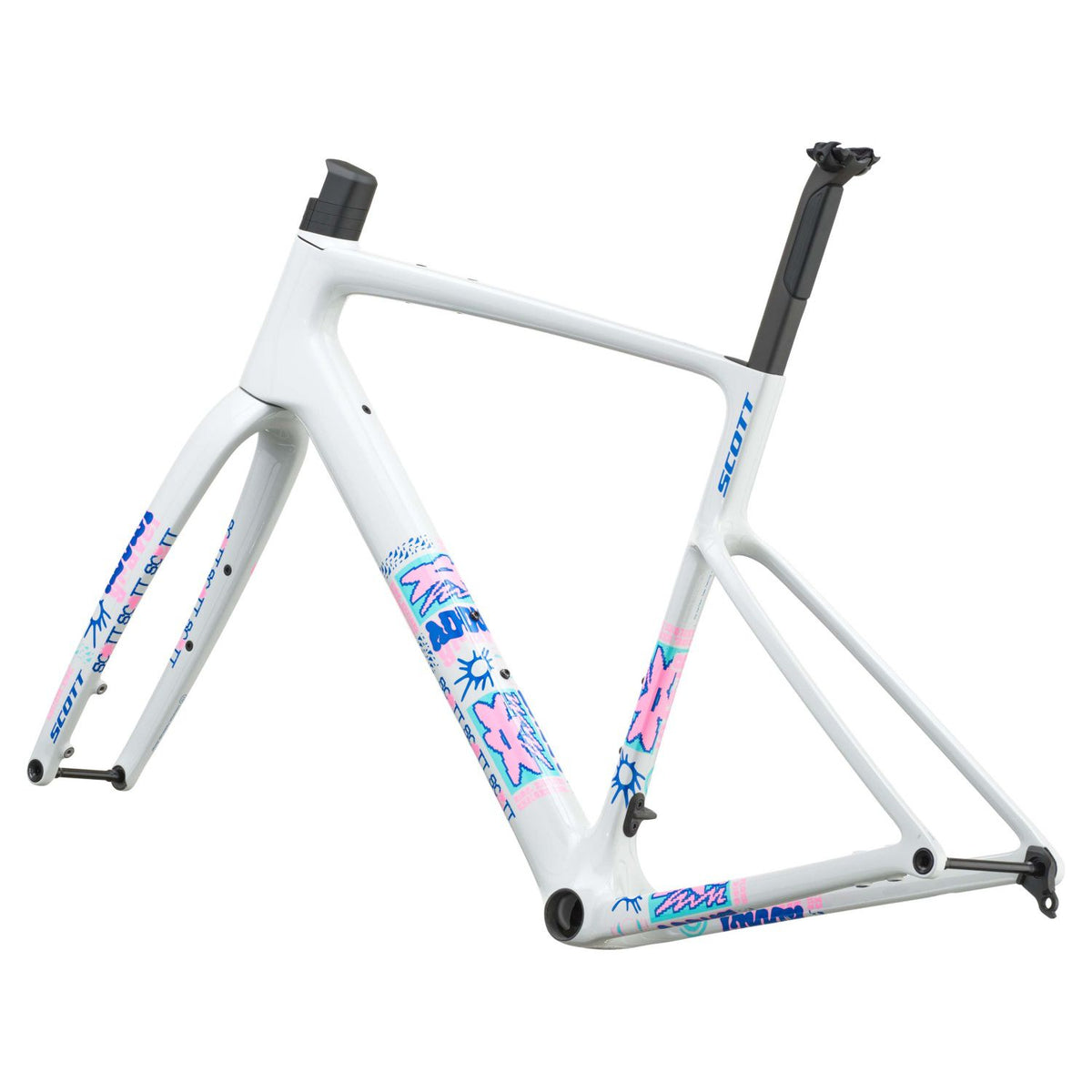 Cuadro Scott Addict Gravel 20 2027 Beluga Grey #3