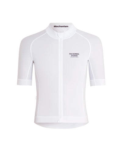 Maillot Manga Corta Pas Normal Studios Mechanism Hombre Blanco