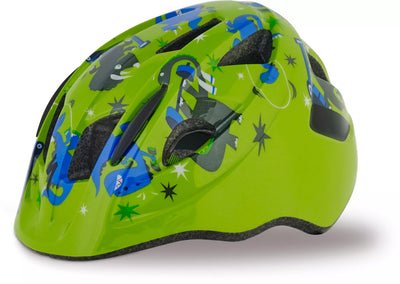 Casco Niño Specialized Mio Dinos 1.5/4 años Verde/Azul Dinos