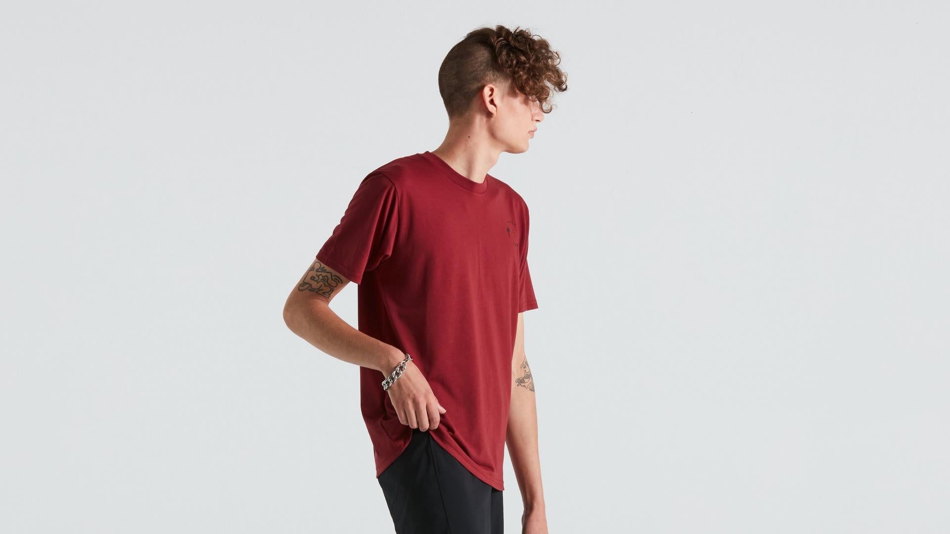 Stoke Tee Manga Corta Specialized Marrón