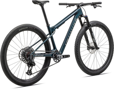 Bicicletas MTB XC Epic World Cup Pro Specialized 2024 Gloss Deep Lake Metallic/Chrome #3