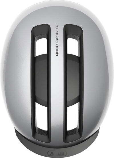 HUD-Y Casco Ciudad Abus Gleam Silver #2