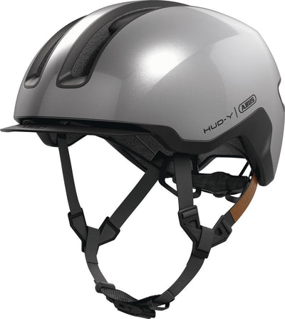 HUD-Y Casco Ciudad Abus Gleam Silver #3
