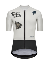 Assos Equipe RS S11 X Safa Brian Camisola de Manga Curta Homem Almond Milk