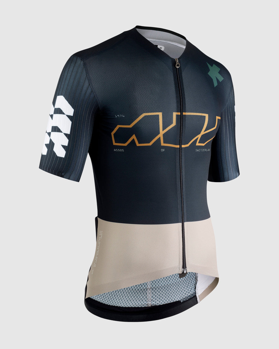 Maillot Manga Corta Assos Equipe RS Something To Say Excellence Blue #4