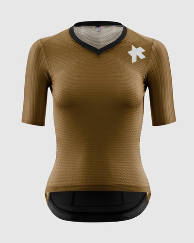 Maillot Manga Corta Assos Dyora RSV S11 Mujer Jupiter Gold
