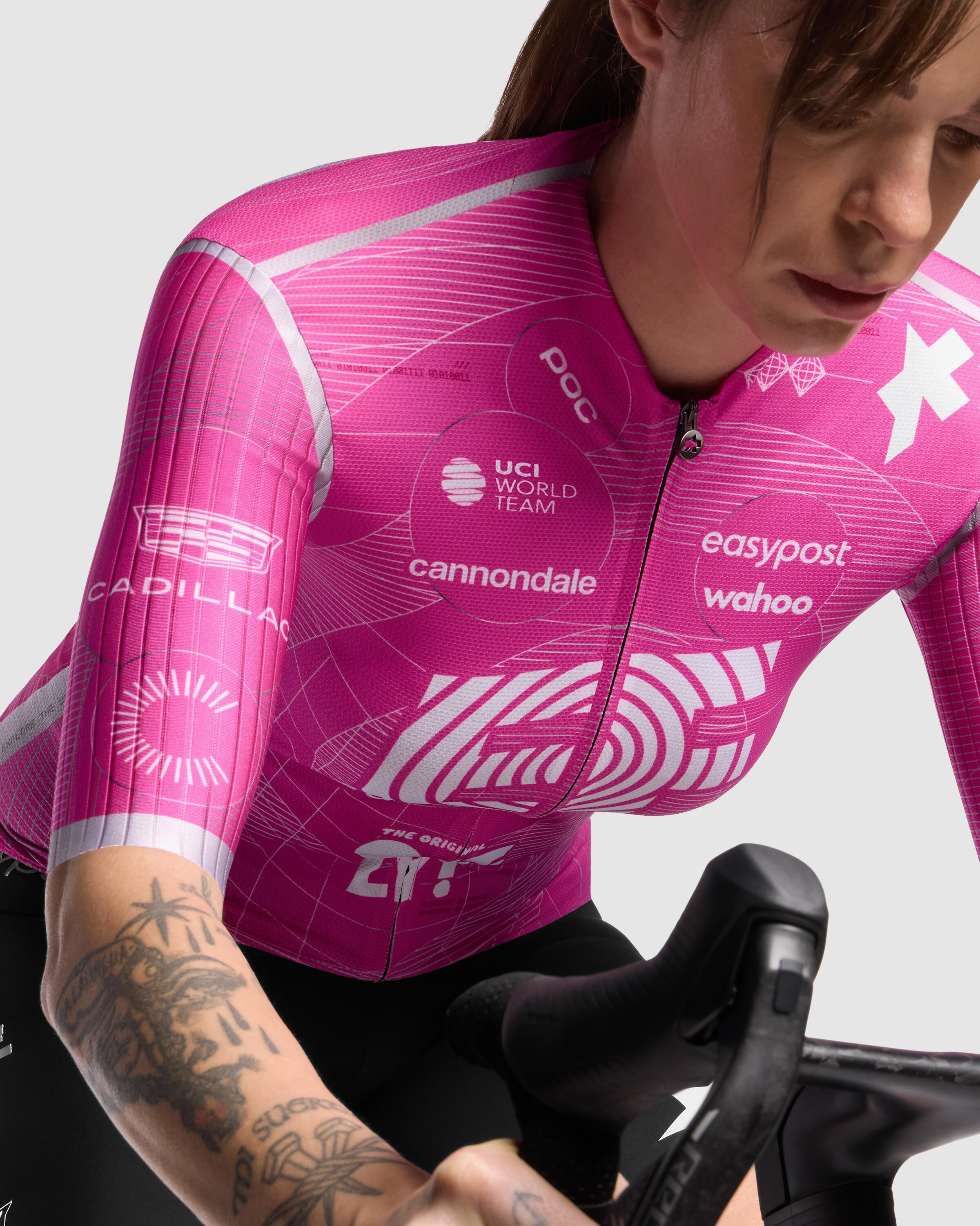 Maillot Manga Corta Assos Dyora RS S11 EF Mujer Pink EF #9