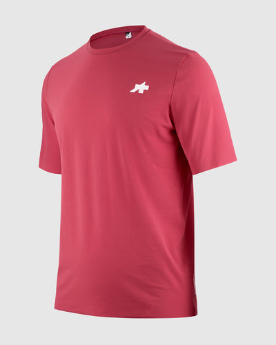 Camiseta Manga Corta Assos Tactical T5 Post Ride Hombre Deadly Berry #4
