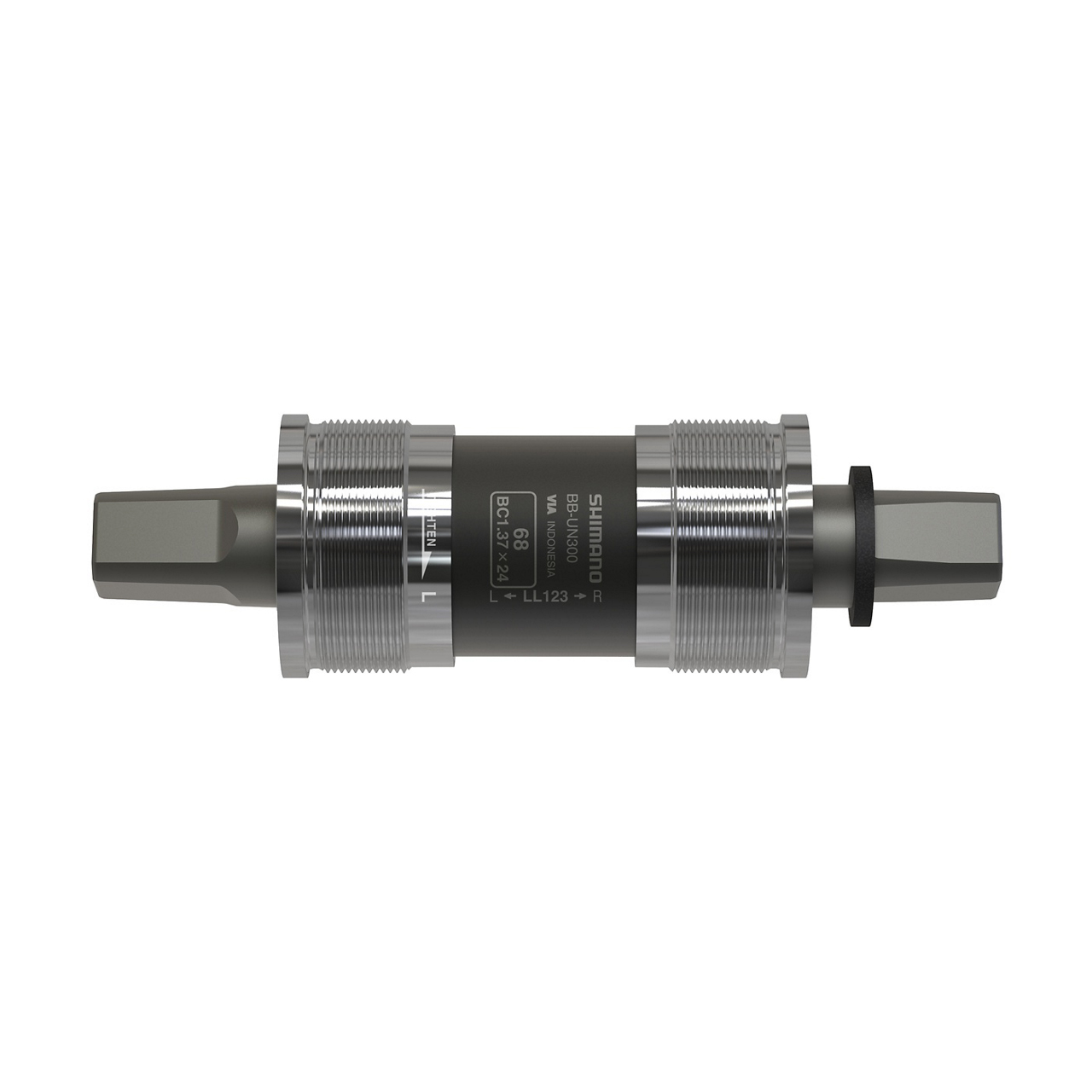 Shimano Eje Pedalier BSA 127.5/68mm BB-UN300 Cuadradillo Carter