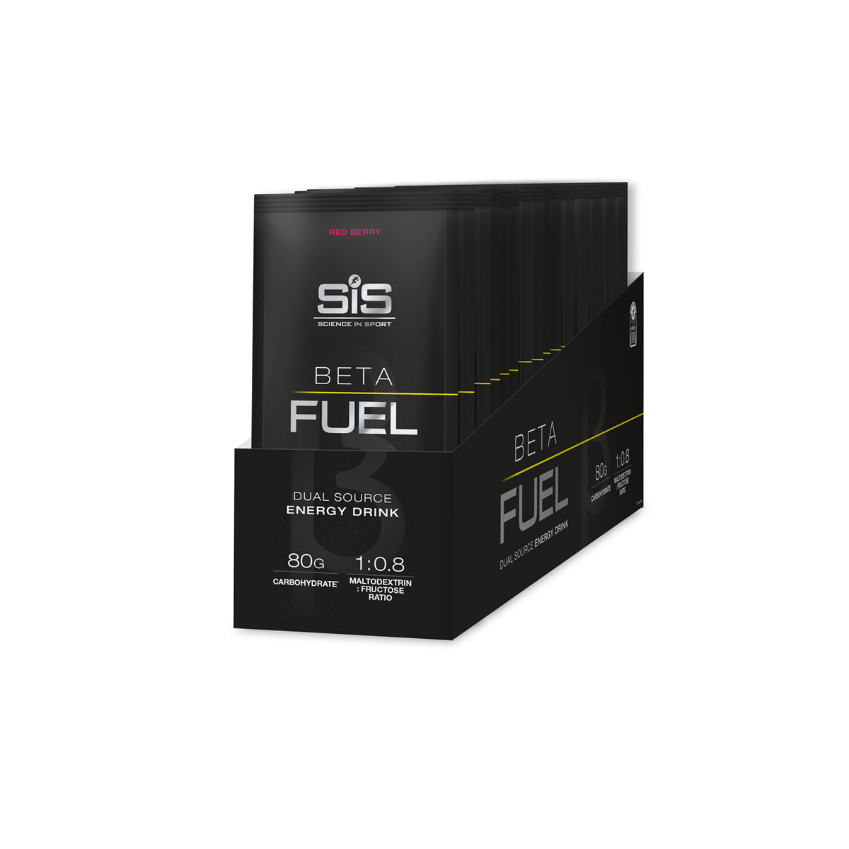 SIS BETA Fuel 80 Sobre Polvo 82g Bayas Rojas #2