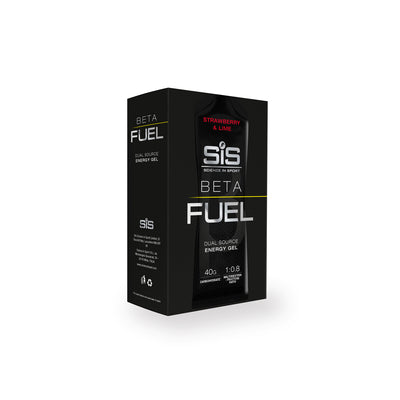 SIS BETA Fuel Gel Energético 6x60ml Fresa/Lima