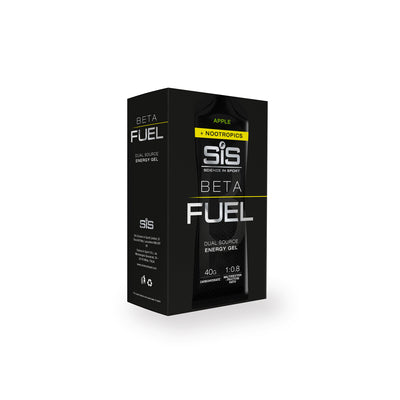 SIS BETA Fuel Gel Energético/Nootrópicos 6x60ml Manzana