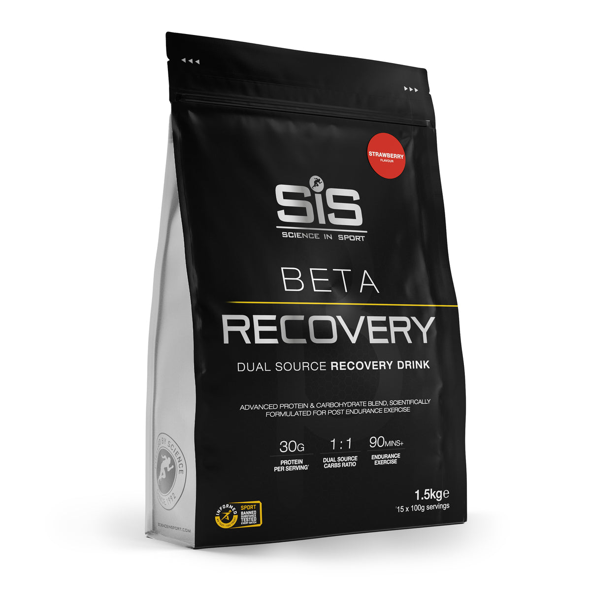 SIS BETA Fuel Polvo Recuperador 1.5kg Fresa