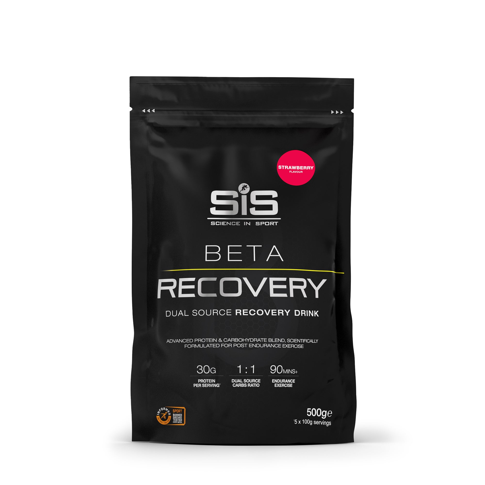 SIS BETA Fuel Polvo Recuperador 500g Fresa