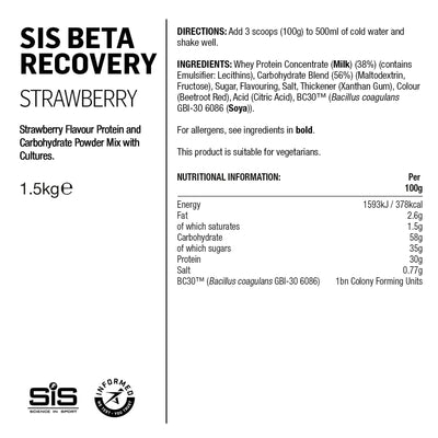 SIS BETA Fuel Polvo Recuperador 1.5kg Fresa #2