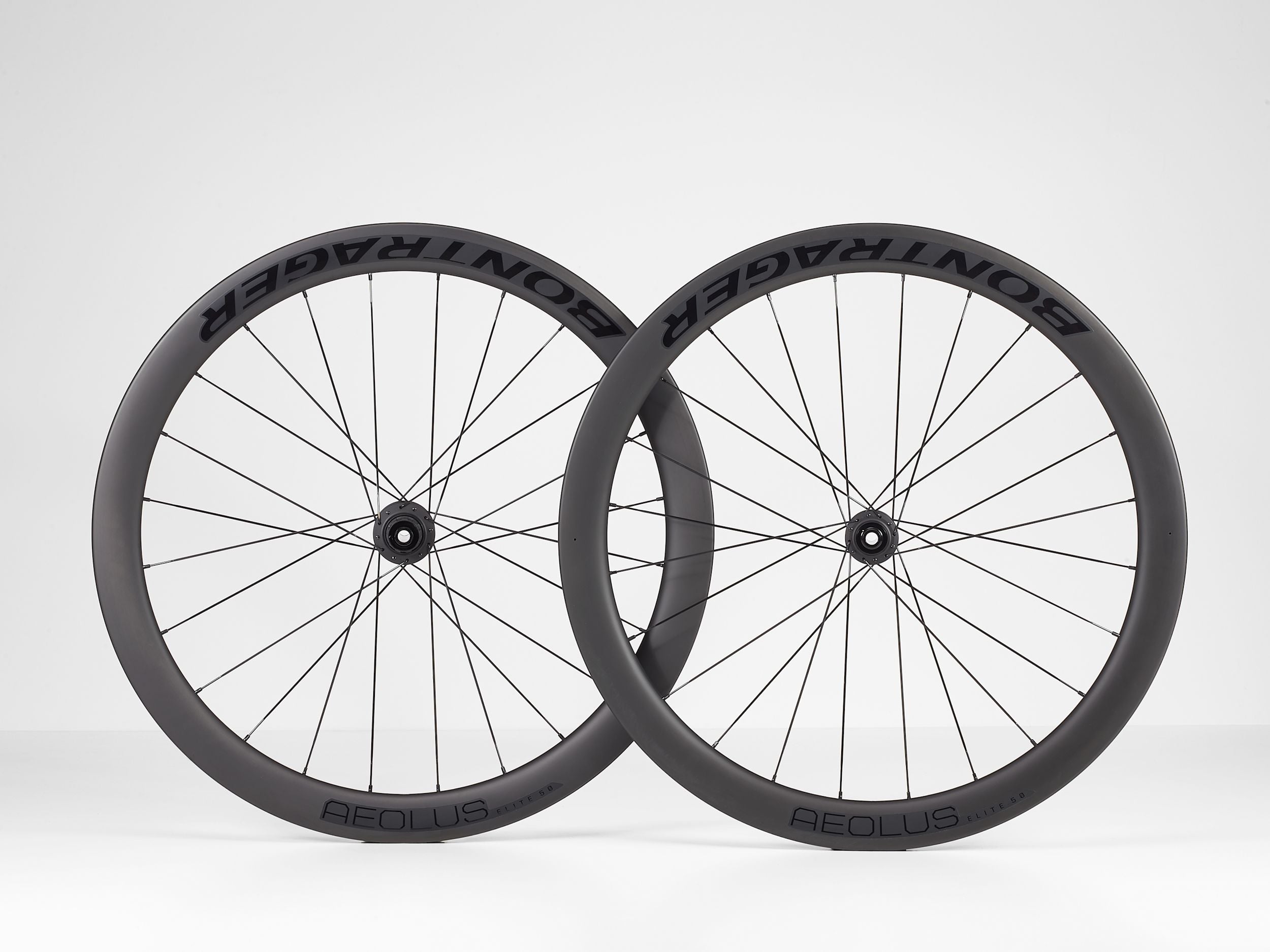 Rueda Delantera Carretera Disco Bontrager Aeolus Elite 50 TLR Negro