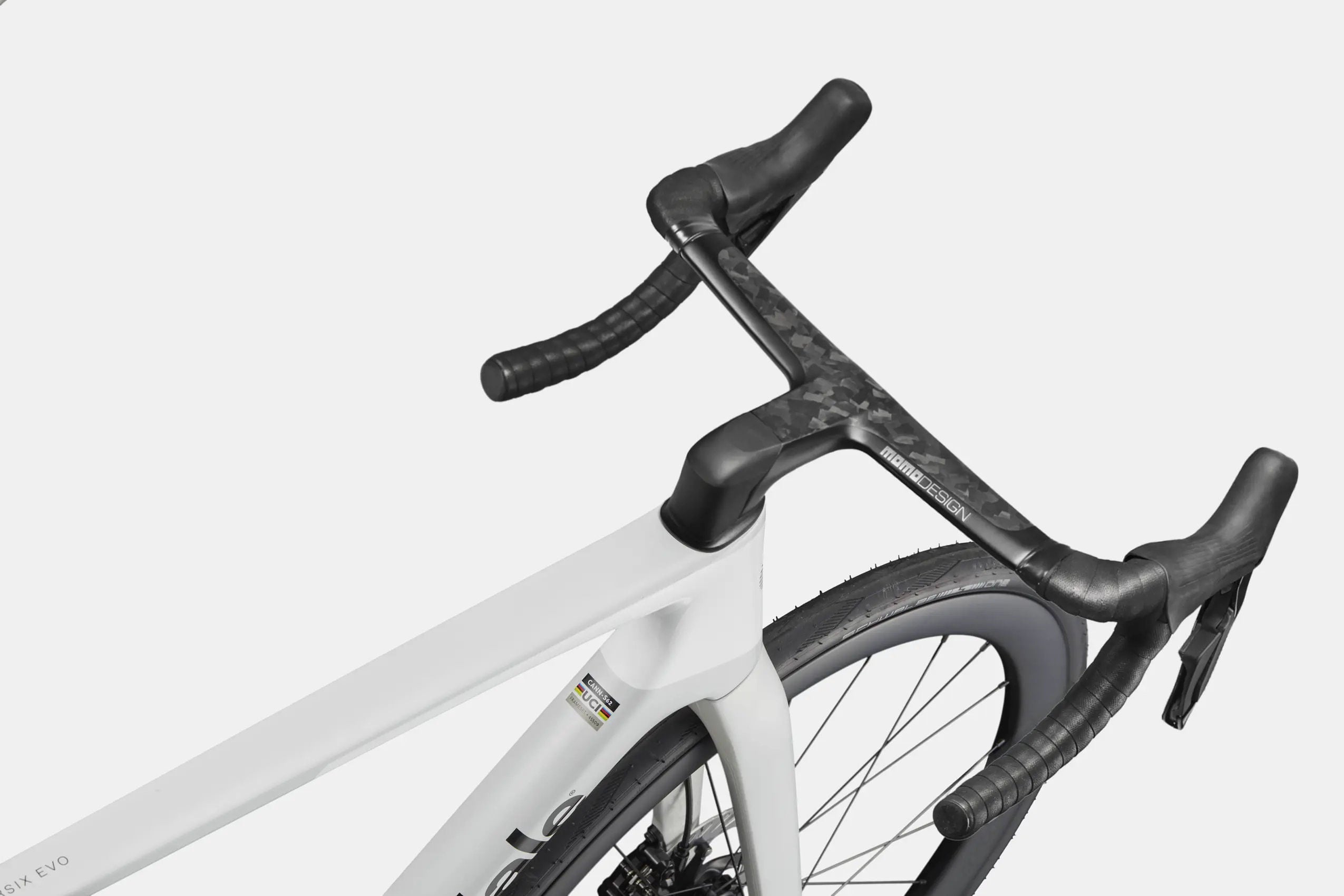 Cannondale SuperSix EVO 5 Manillar Una Pieza MoMo Design 2026 Cashmere #4