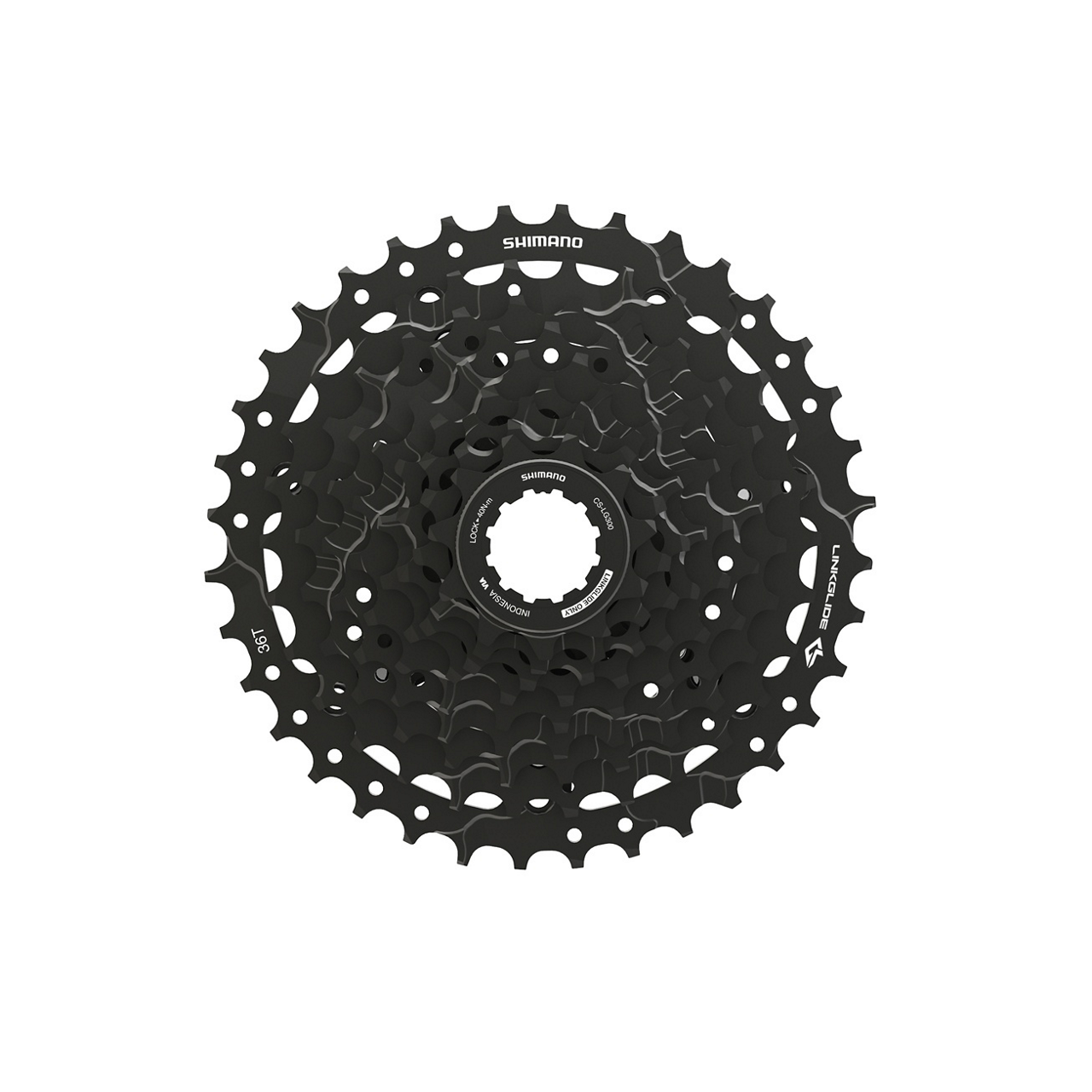 Cassete Shimano CS-LG300-9 9v 11-36D Negro