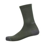 Shimano Performance Wool Socks Unisex Dark Olive