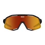 Koo Demos Sunglasses Black Matt/Red