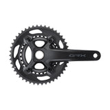 Pedivela Shimano GRX FC-RX600-10 46/30t 10v Sem Movimento Central Preto