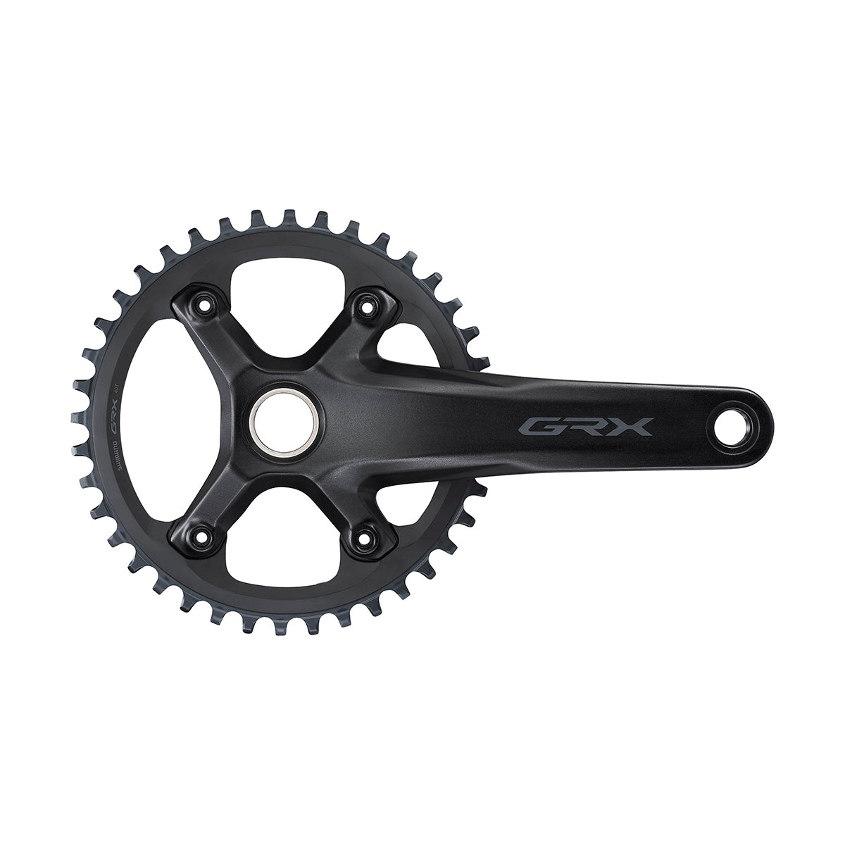 Juego Bielas/Plato Shimano GRX FC-RX600-1 40d 11v Sin Cazoletas Negro