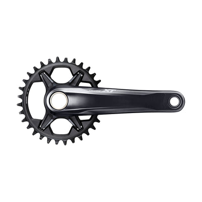Bielas Shimano Deore XT FC-M8120-1 Hollowtech II 12v Sin Cazoletas Negro