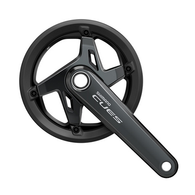Shimano Cues Juego Bielas FC-U8000-1 Hollowtech II 11/10/9v 170.0mm 40d Sin Piezas Pedalier CG Negro